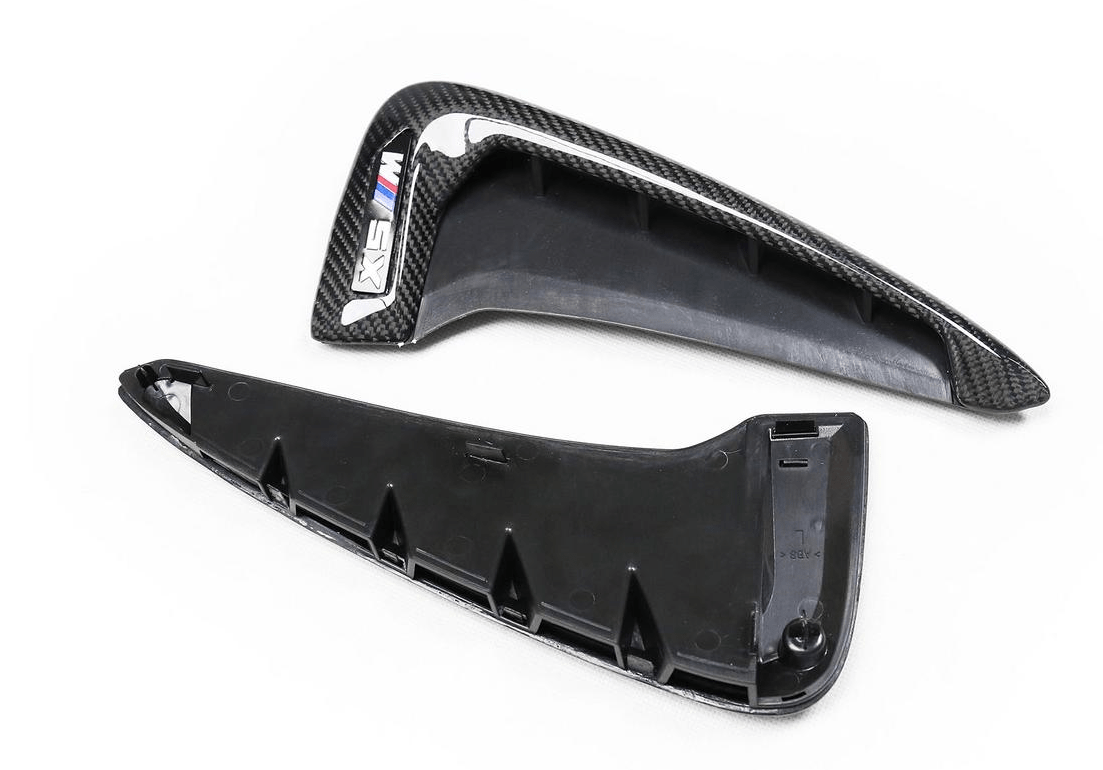 BMW X5/X5M (F15/F85) M Performance Style Carbon Fibre Fender Trims - Twenty Two Tuning Fender Trims