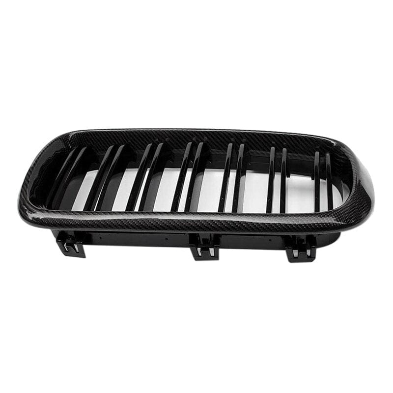 BMW X5/X5M/X6/X6M M Style Carbon Fibre Front Grilles - Twenty Two Tuning Front Grille