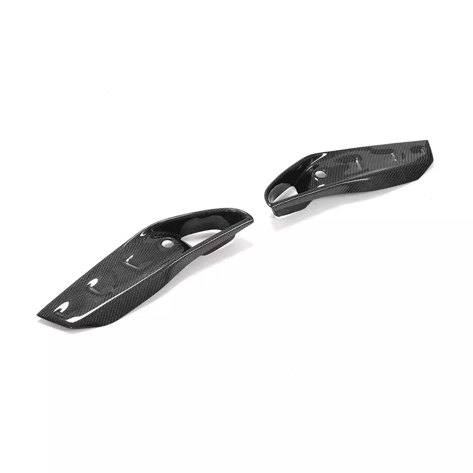 BMW X5M (F85) Carbon Fibre Front Bumper Inserts - Twenty Two Tuning Front Canards/Bumper Inserts