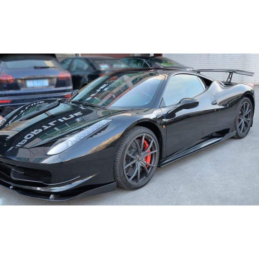 Ferrari 458 Berlinetta/Italia - VEL Style Carbon Fibre Side Skirts - Twenty Two Tuning Side Skirts