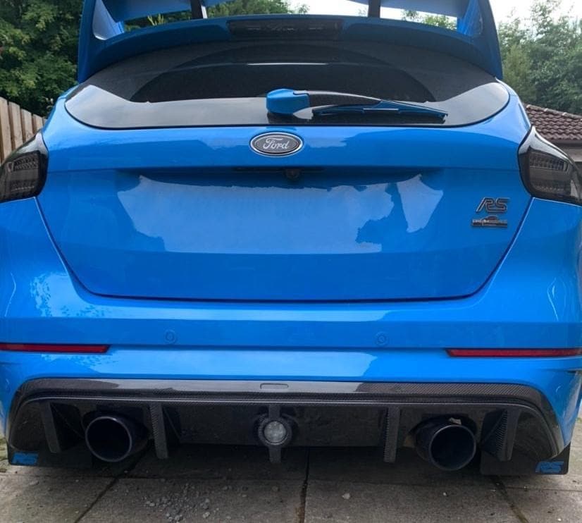 Ford Focus RS (Mk3) Carbon Fibre Rear Diffuser - Twenty Two Tuning Rear Diffuser