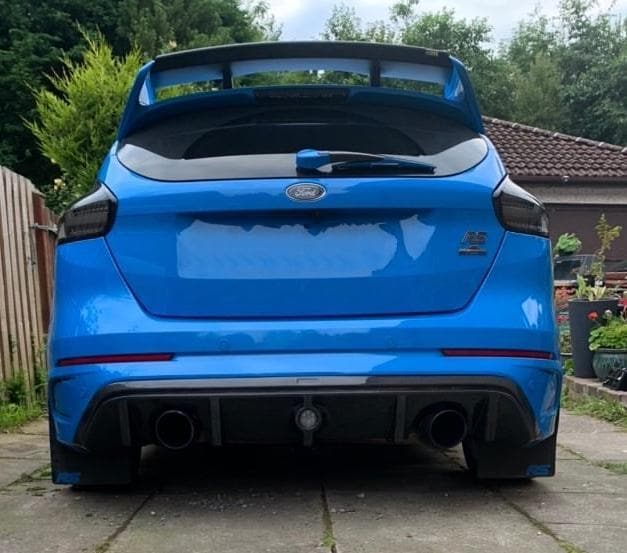 Ford Focus RS (Mk3) Carbon Fibre Rear Diffuser - Twenty Two Tuning Rear Diffuser