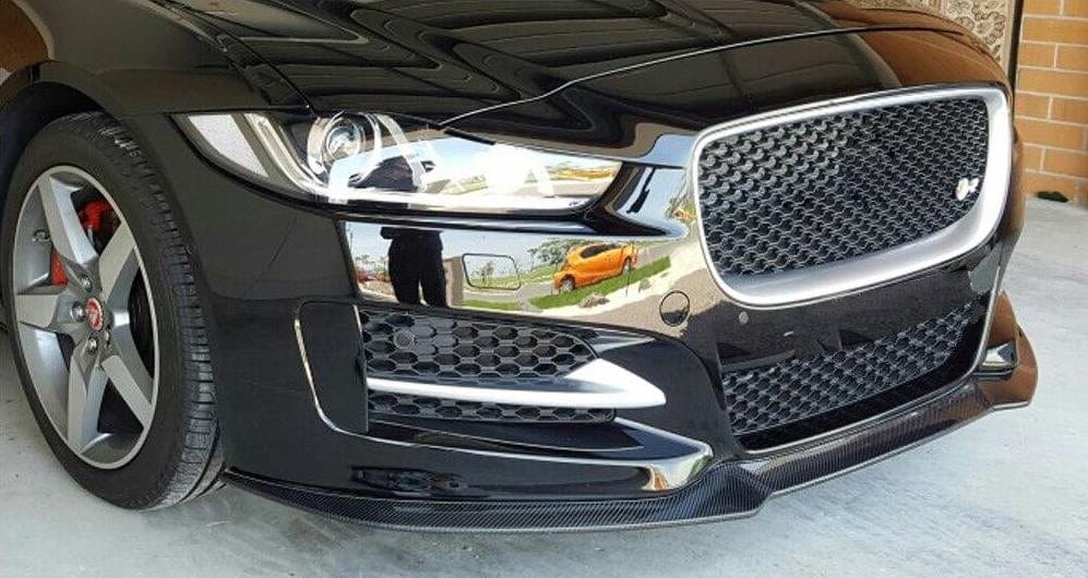 Jaguar XE (X760) Carbon Fibre Front Lip Spoiler - Twenty Two Tuning Front Lip