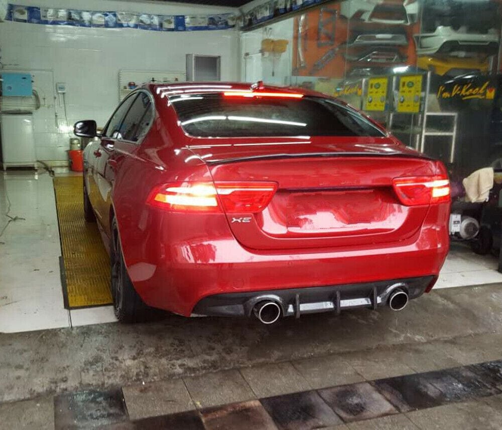 Jaguar XE (X760) Dual Style Carbon Fibre Rear Diffuser - Twenty Two Tuning Rear Diffuser