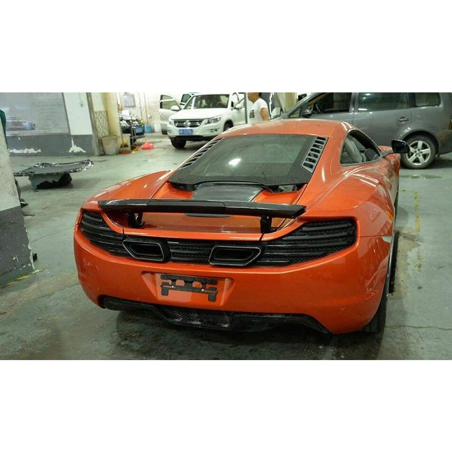McLaren (12C) Carbon Fibre Rear Spoiler - Twenty Two Tuning Rear Spoiler