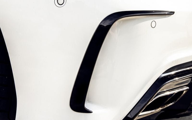 Mercedes Benz A-Class/A45 (W176) AMG Style Carbon Fibre Rear Canards - Twenty Two Tuning Rear Canards