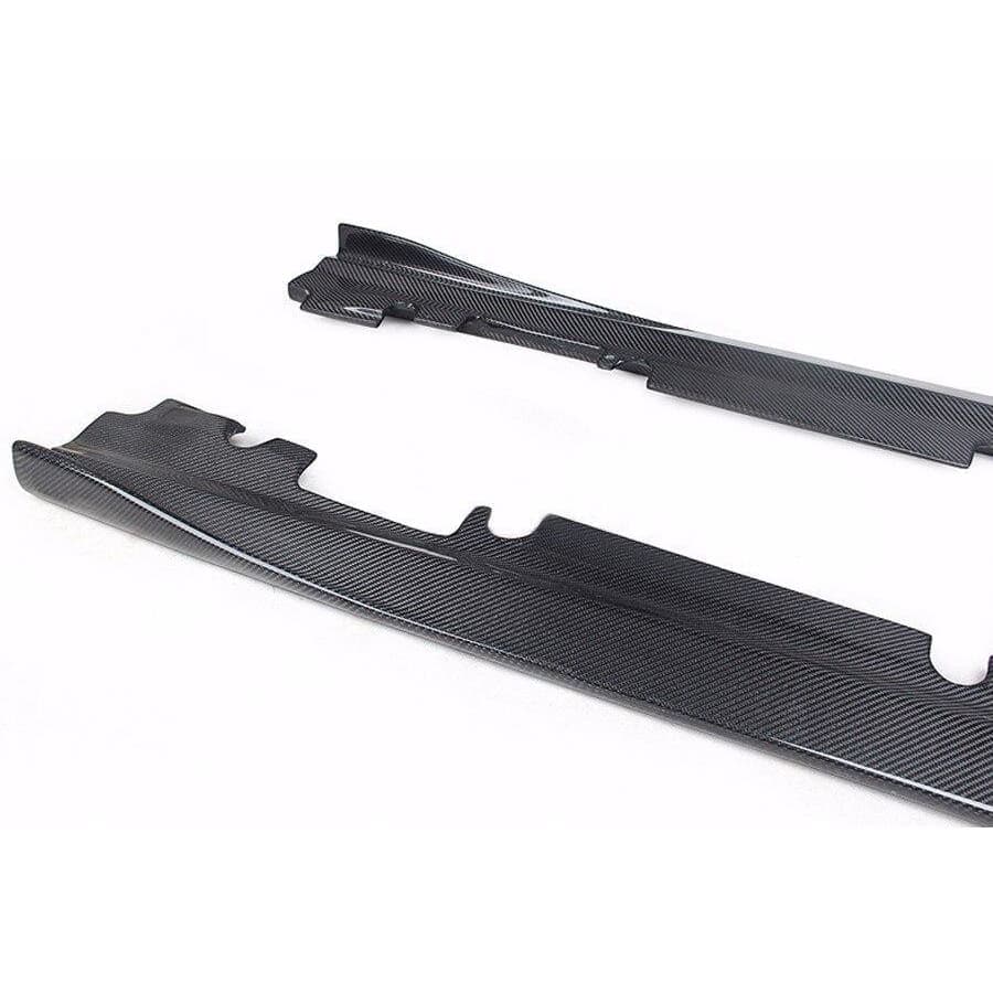 Mercedes Benz A-Class/A45 (W176) REVO Style Carbon Fibre Side Skirt Extensions - Twenty Two Tuning Side Skirts