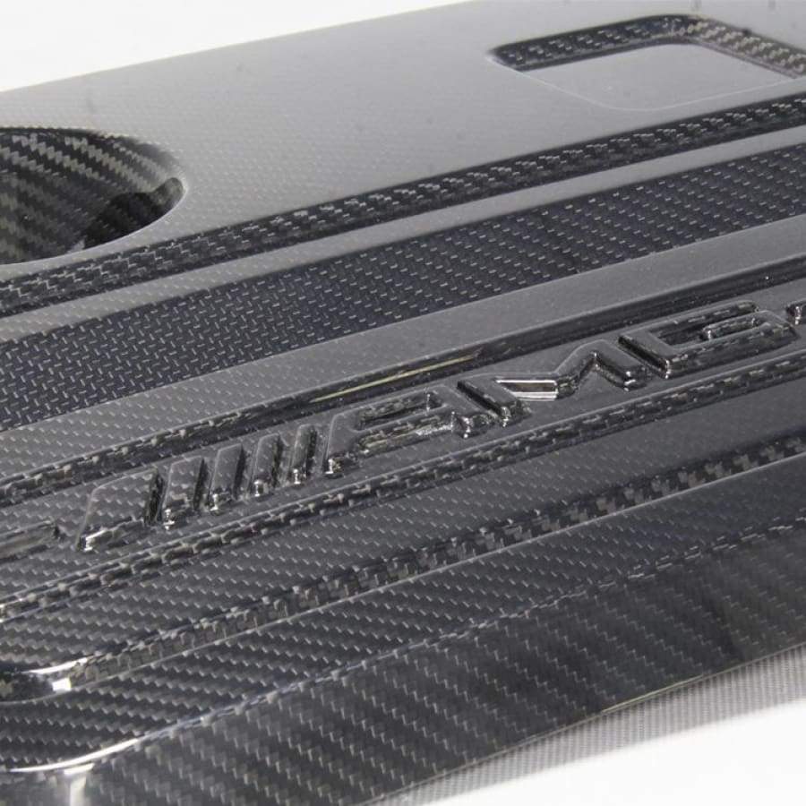 Mercedes Benz A45/CLA45/GLA45 (W176/W177/X156) Replacement Carbon Fibre Engine Cover - Twenty Two Tuning Engine Bay