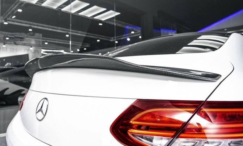 Mercedes Benz C-Class/C43/C63 (C205) PSM Style Carbon Fibre Rear Spoiler - Twenty Two Tuning Rear Spoiler