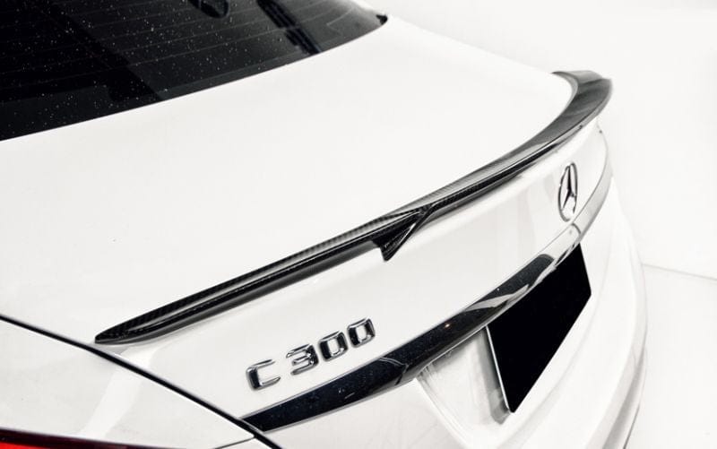 Mercedes Benz C-Class/C43/C63 (W205) BRABUS Style Carbon Fibre Rear Spoiler - Twenty Two Tuning Rear Spoiler