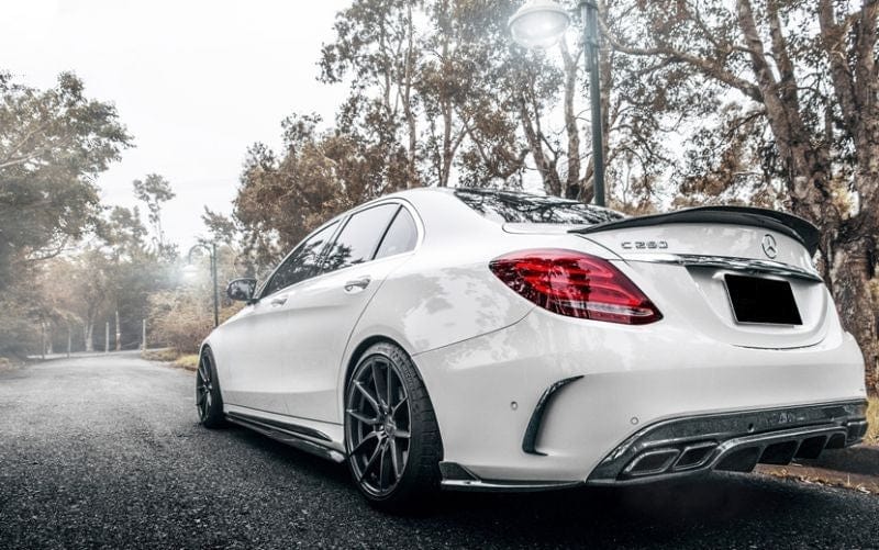 Mercedes Benz C-Class/C43/C63 (W205) PSM Style Carbon Fibre Rear Spoiler - Twenty Two Tuning Rear Spoiler