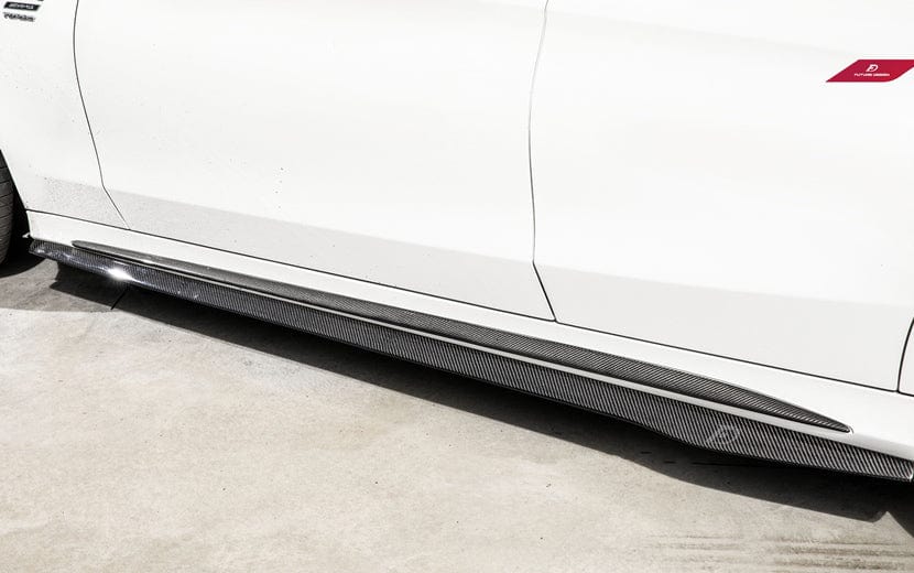 Mercedes Benz C-Class/C43/C63 (W205/S205) PSM Dynamic GT Carbon Fibre Side Skirts - PSM Dynamic Side Skirts