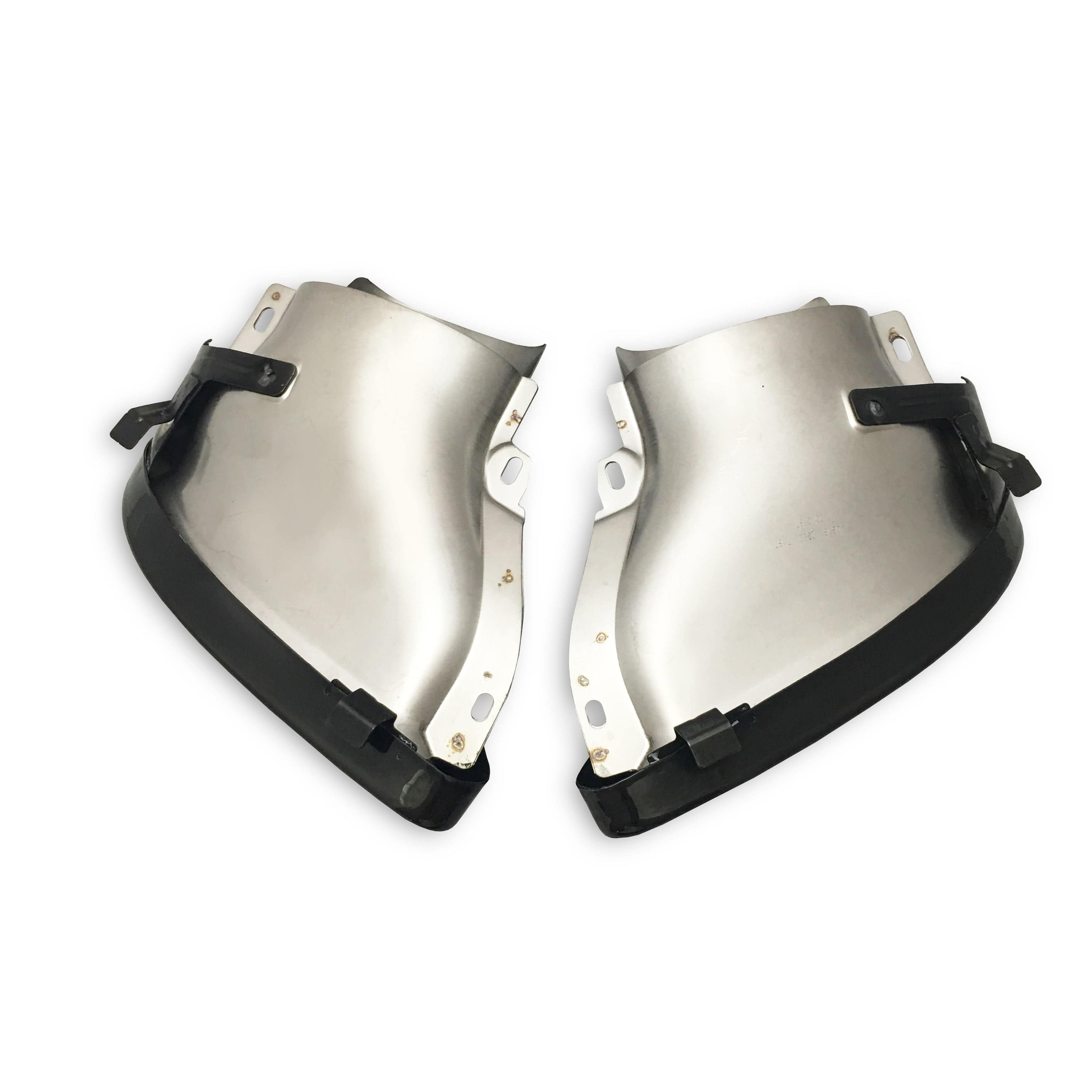 Mercedes Benz C-Class/C43 OEM+ Black Chrome Exhaust Tips (W205/C205/A205/S205) - Twenty Two Tuning Exhaust Tips