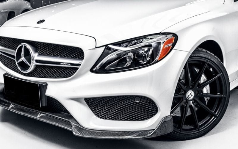 Mercedes Benz C-Class/C43 (W205/C205/S205) BRABUS Style Carbon Fibre Front Lip - Twenty Two Tuning Front Lip