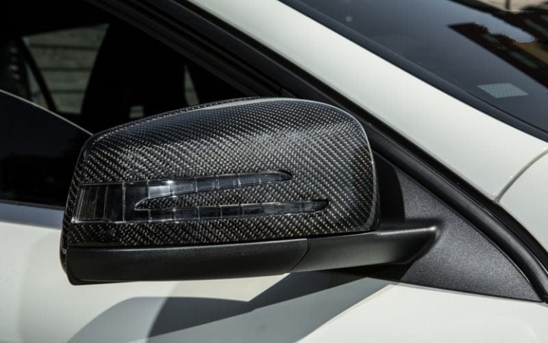 Mercedes Benz C-Class/C63 (W204/C204) OEM+ Carbon Fibre Mirror Covers - Twenty Two Tuning Mirror Covers