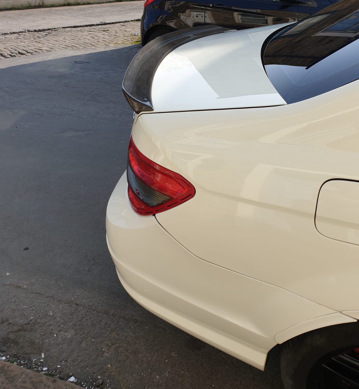 Mercedes Benz C-Class/C63 (W204/C204) Vorsteiner Style Carbon Fibre Rear Spoiler - Twenty Two Tuning Rear Spoiler