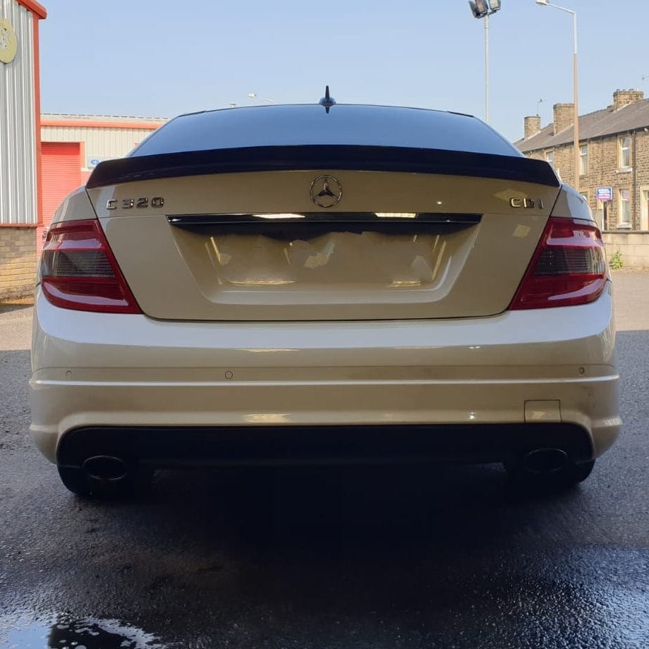 Mercedes Benz C-Class/C63 (W204/C204) Vorsteiner Style Carbon Fibre Rear Spoiler - Twenty Two Tuning Rear Spoiler