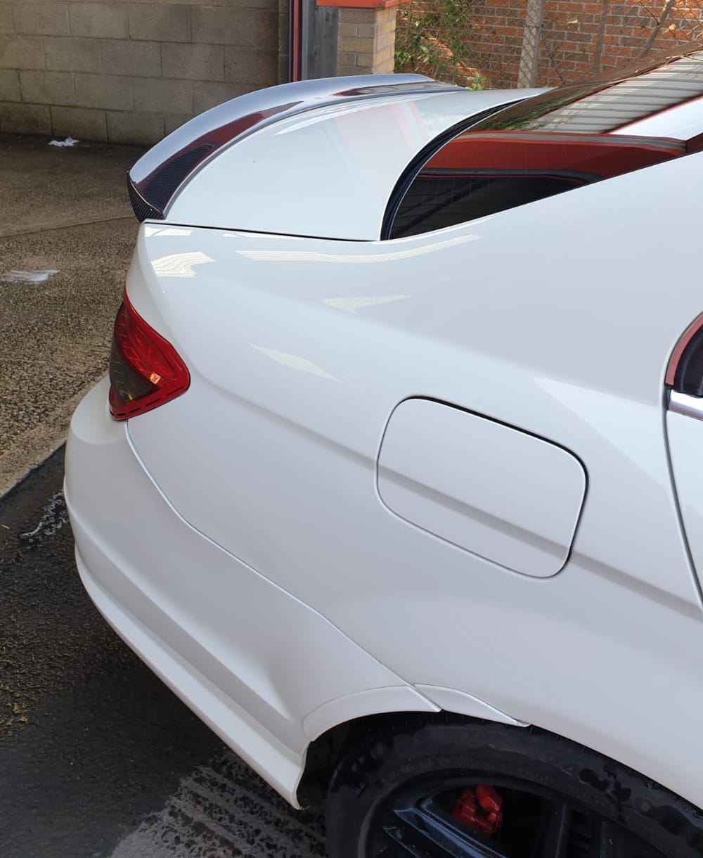 Mercedes Benz C-Class/C63 (W204/C204) Vorsteiner Style Carbon Fibre Rear Spoiler - Twenty Two Tuning Rear Spoiler