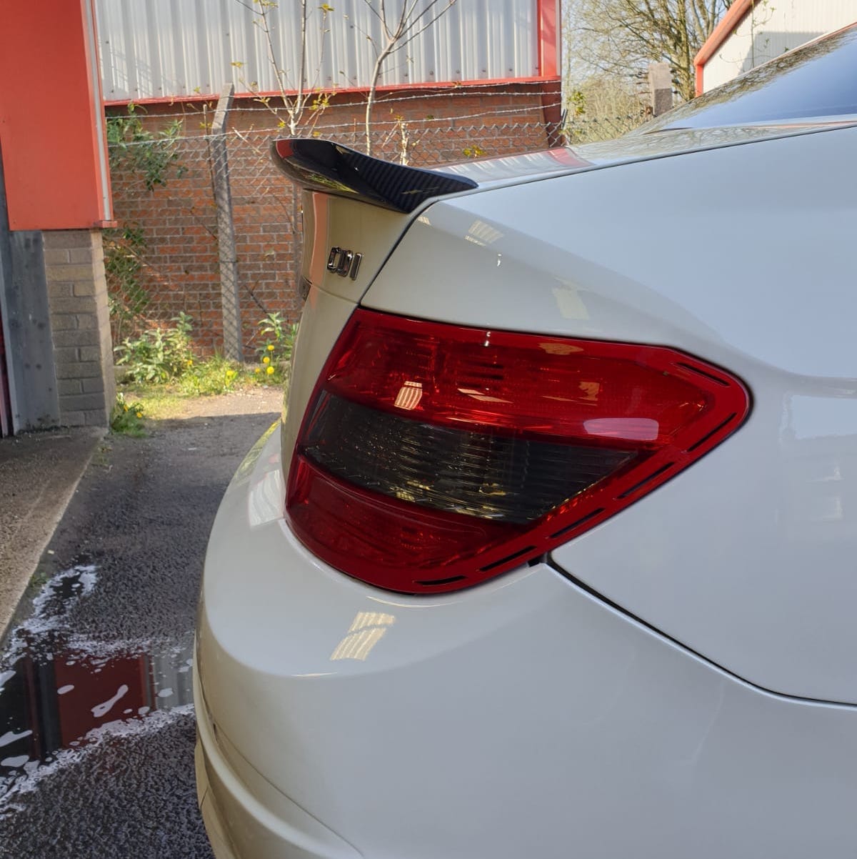 Mercedes Benz C-Class/C63 (W204/C204) Vorsteiner Style Carbon Fibre Rear Spoiler - Twenty Two Tuning Rear Spoiler