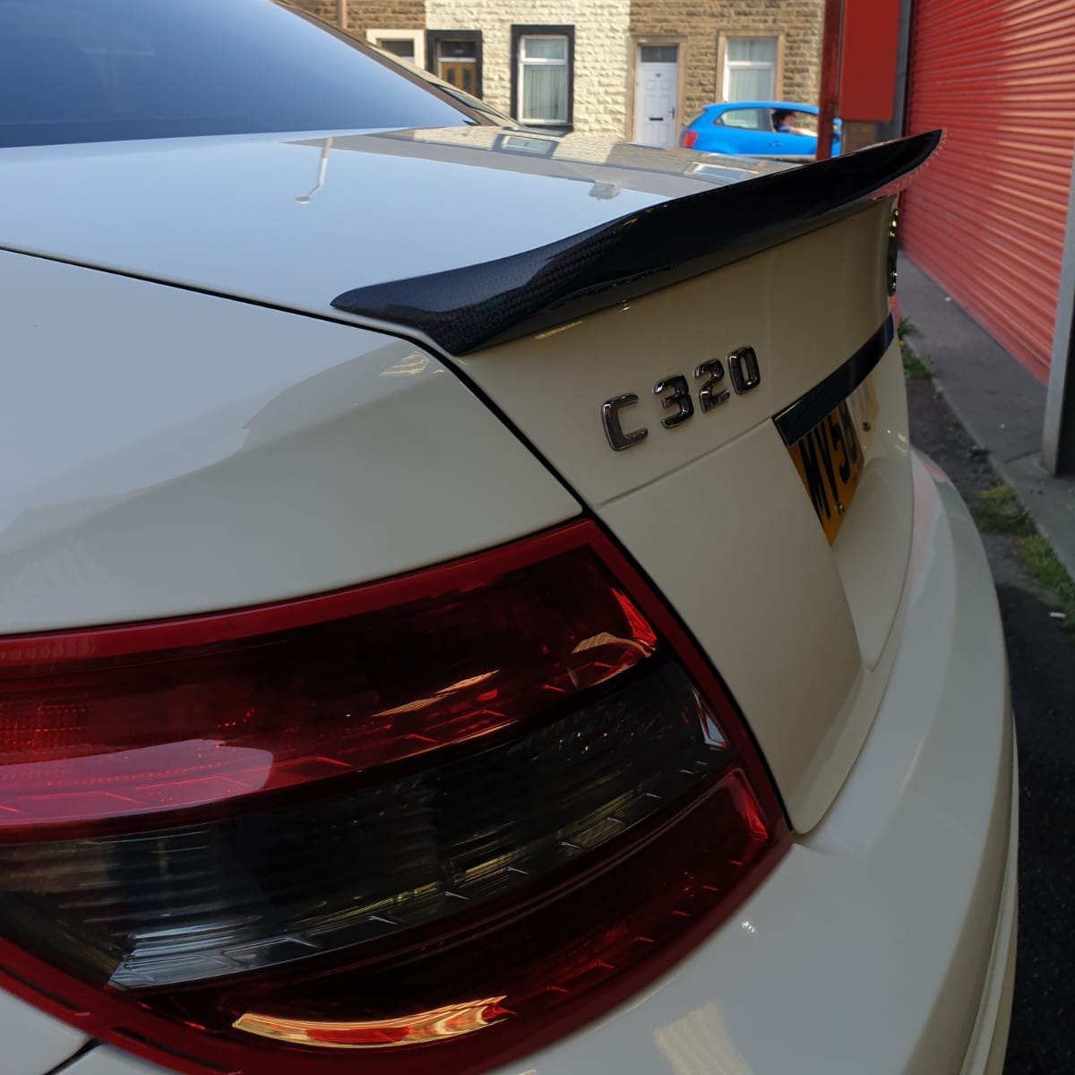 Mercedes Benz C-Class/C63 (W204/C204) Vorsteiner Style Carbon Fibre Rear Spoiler - Twenty Two Tuning Rear Spoiler