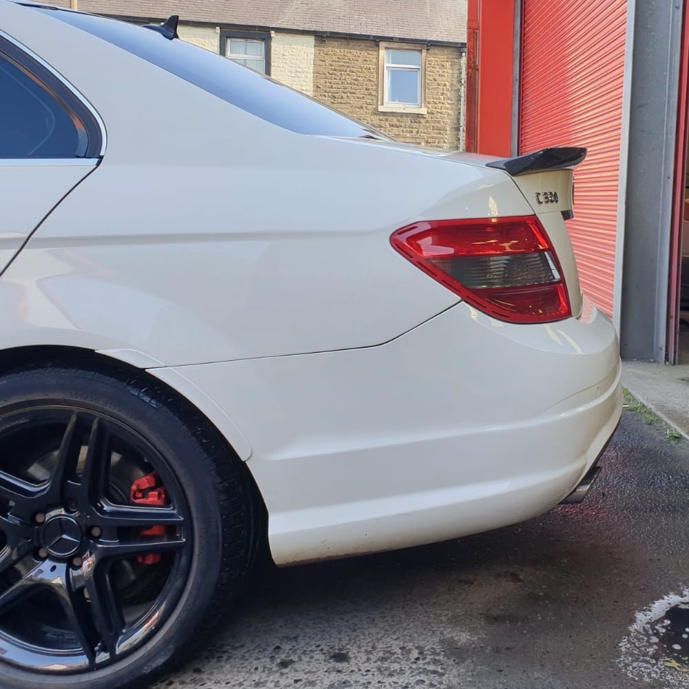 Mercedes Benz C-Class/C63 (W204/C204) Vorsteiner Style Carbon Fibre Rear Spoiler - Twenty Two Tuning Rear Spoiler