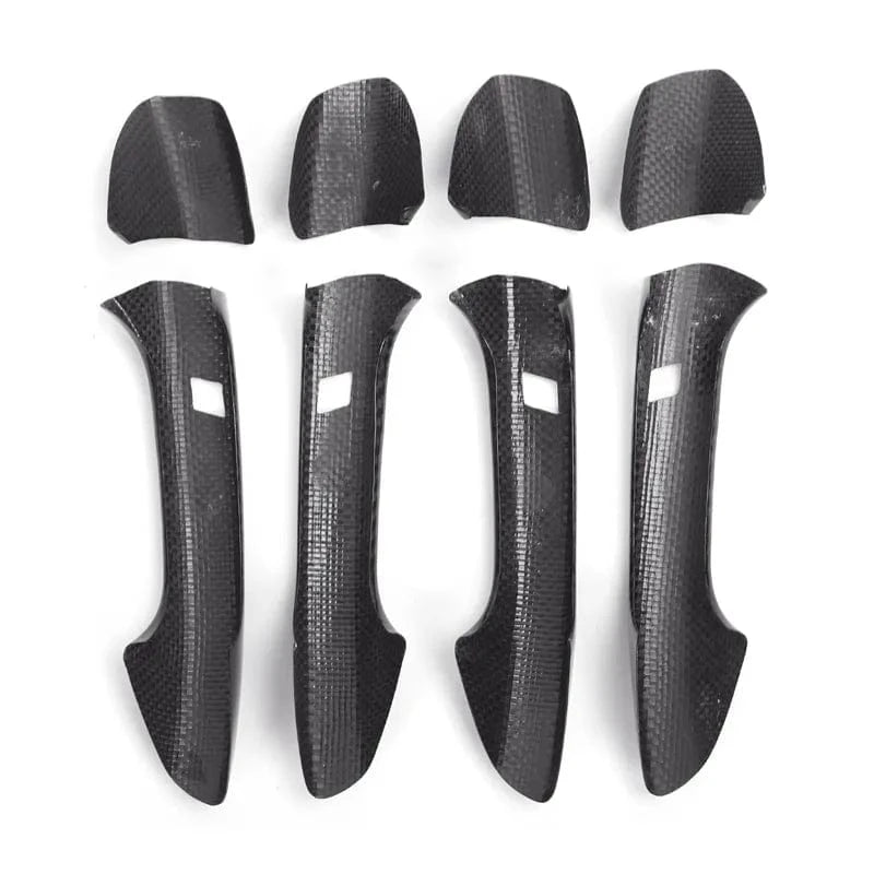 Mercedes Benz C-Class/C63 (W204/S204/C204) OEM+ Carbon Fiber Door Handle Overlays - Twenty Two Tuning Door Handles