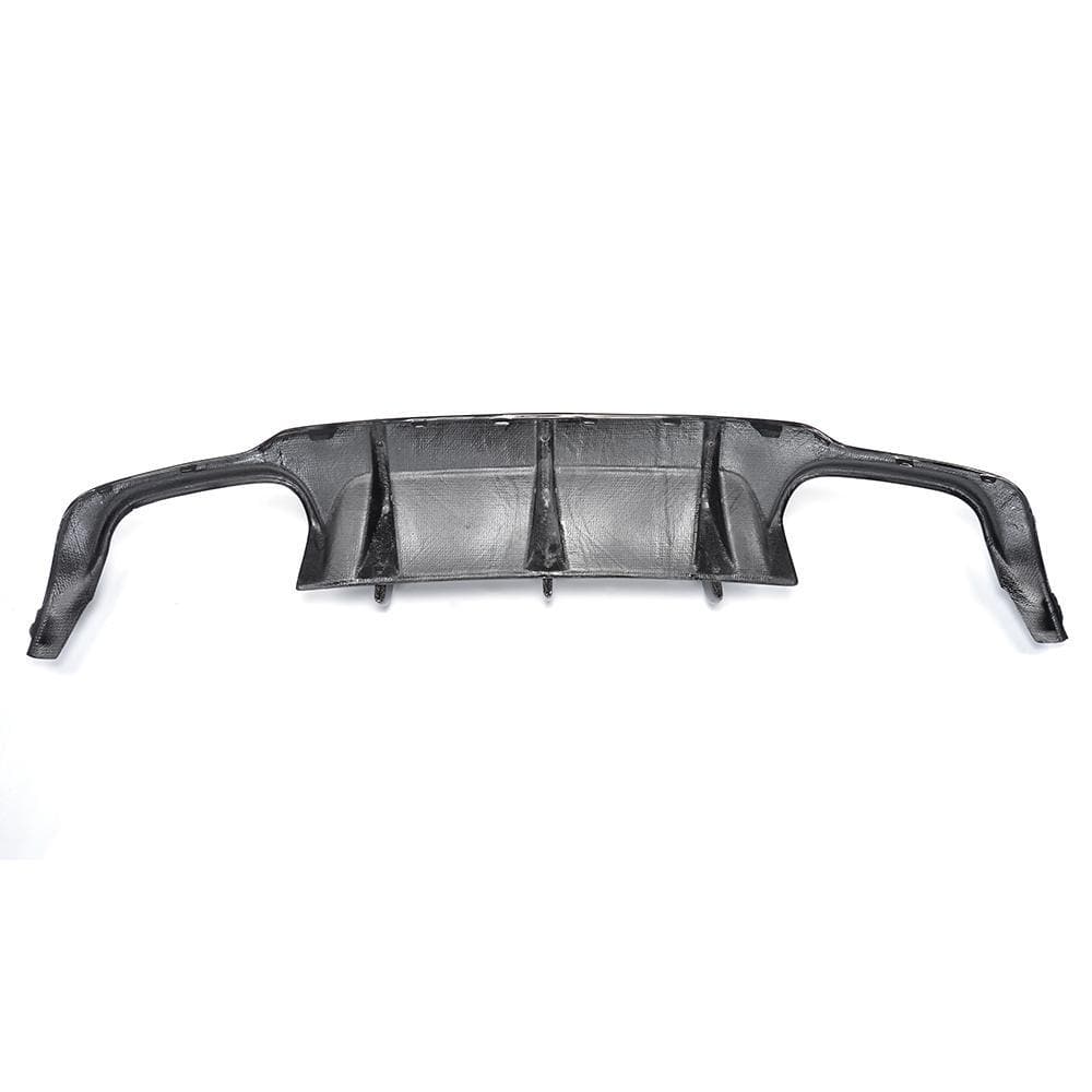 Mercedes Benz C63 (C204/W204) Facelift Big Fin Style Carbon Fibre Rear Diffuser - Twenty Two Tuning Rear Diffuser