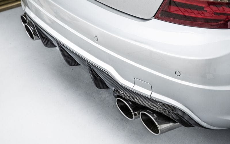Mercedes Benz C63 (W204/C204) Facelift OEM Style Carbon Fibre Rear Diffuser - Twenty Two Tuning Rear Diffuser