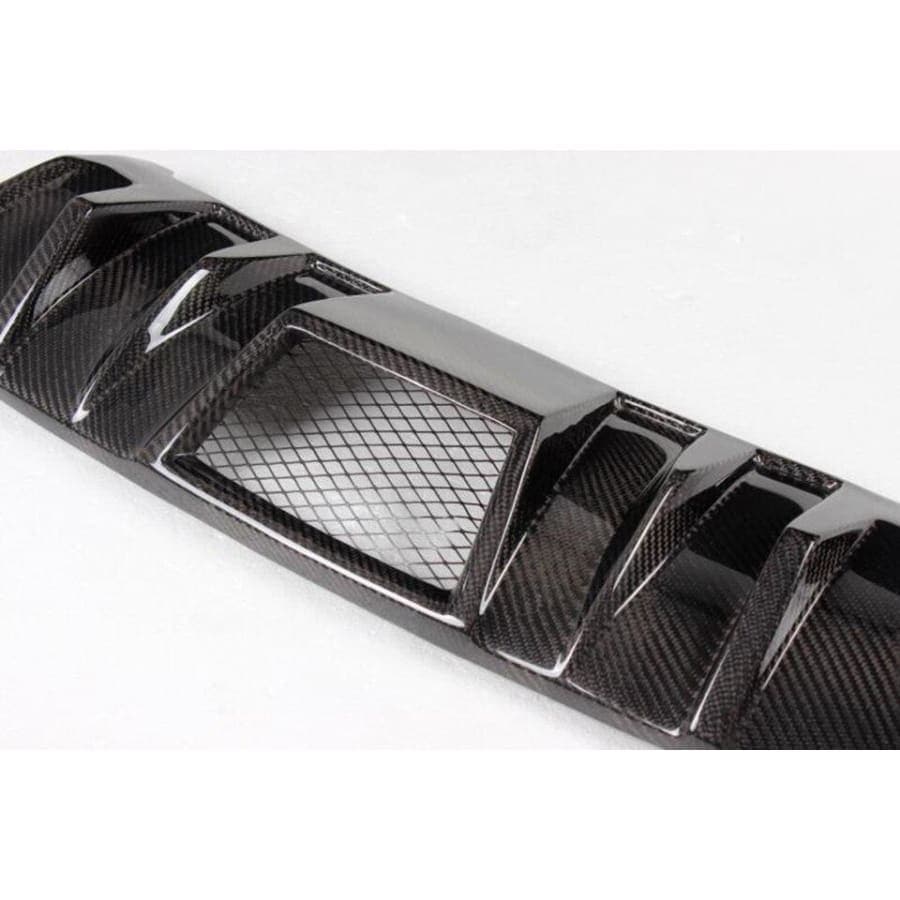 Mercedes Benz C63 (W204) Future Design Style Carbon Fibre Rear Diffuser - Twenty Two Tuning Rear Diffuser