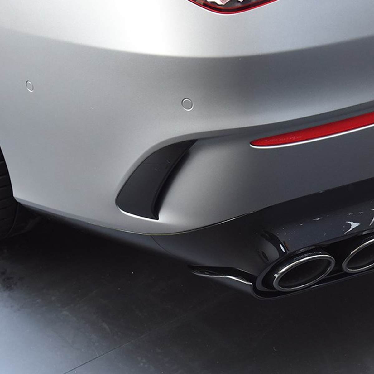 Mercedes Benz CLA-Class/CLA35 (W118/C118) Carbon Fibre Rear Canards - Twenty Two Tuning Rear Canards