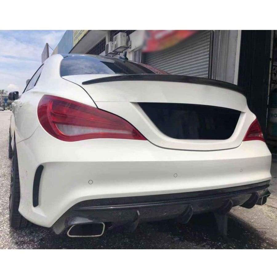Mercedes Benz CLA-Class/CLA45 (W117/C117) Facelift Style Carbon Fibre Rear Diffuser - Twenty Two Tuning Rear Diffuser