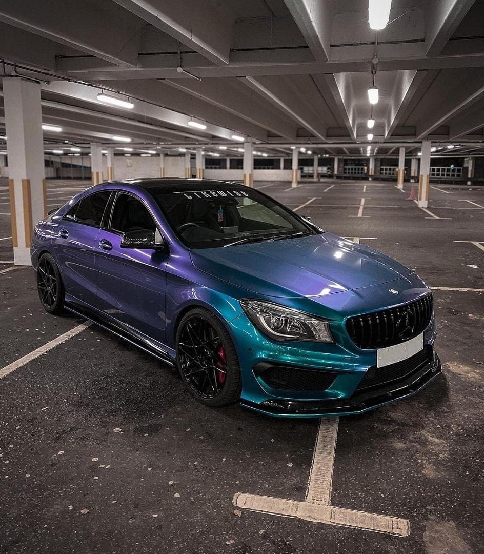 Mercedes Benz CLA-Class/CLA45 (W117/C117) GT/Panamericana Style Gloss Black Grille - Twenty Two Tuning Front Grille