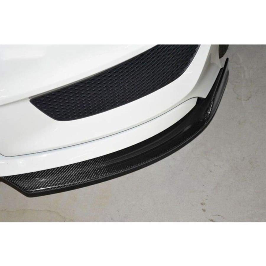 Mercedes Benz CLA-Class/CLA45 (W117/C117) PIECHA Style Carbon Fibre Front Splitters - Twenty Two Tuning Front Canards/Bumper Inserts