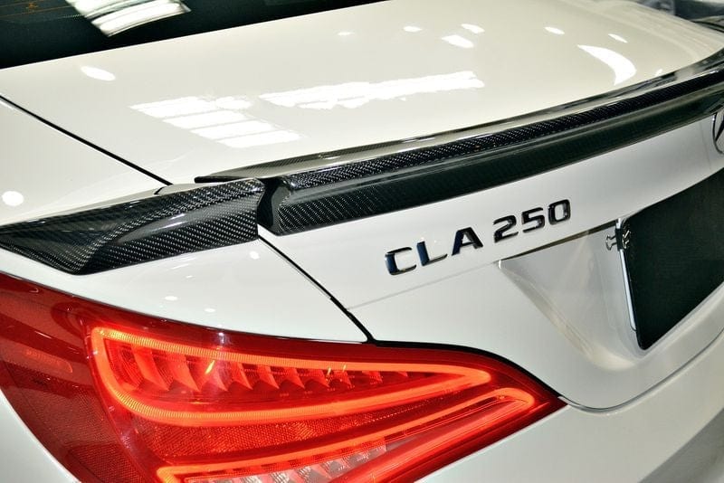 Mercedes Benz CLA-Class/CLA45 (W117/C117) PIECHA Style Carbon Fibre Rear Spoiler - Twenty Two Tuning Rear Spoiler