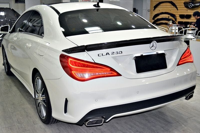 Mercedes Benz CLA-Class/CLA45 (W117/C117) PIECHA Style Carbon Fibre Rear Spoiler - Twenty Two Tuning Rear Spoiler