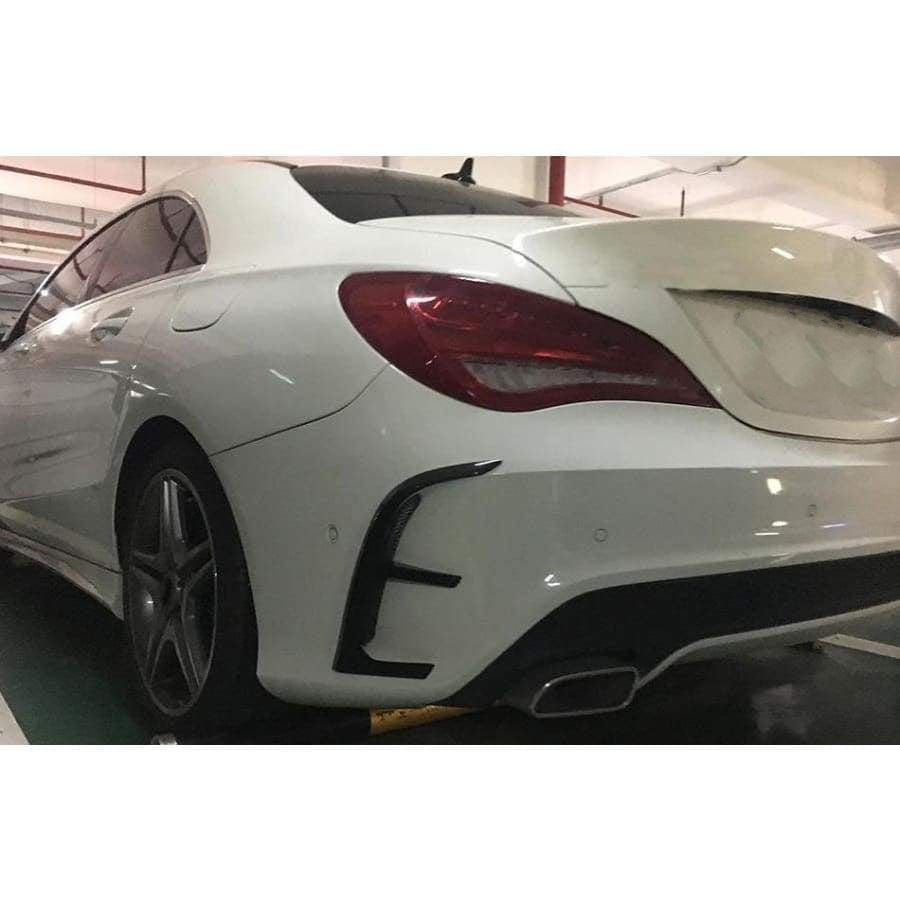 Mercedes Benz CLA-Class/CLA45 (W117/C117) Pre-Facelift Carbon Fibre Rear Canards - Twenty Two Tuning Rear Canards