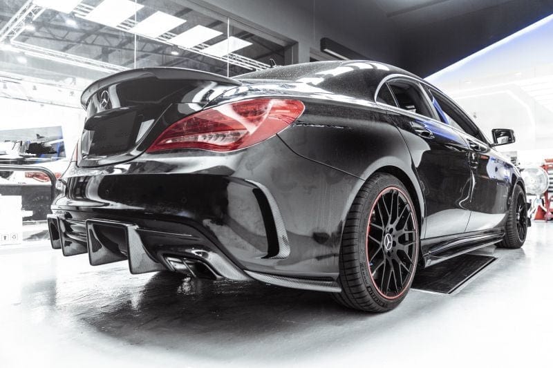 Mercedes Benz CLA-Class/CLA45 (W117) REVO Style Carbon Fibre Side Skirts - Twenty Two Tuning Side Skirts