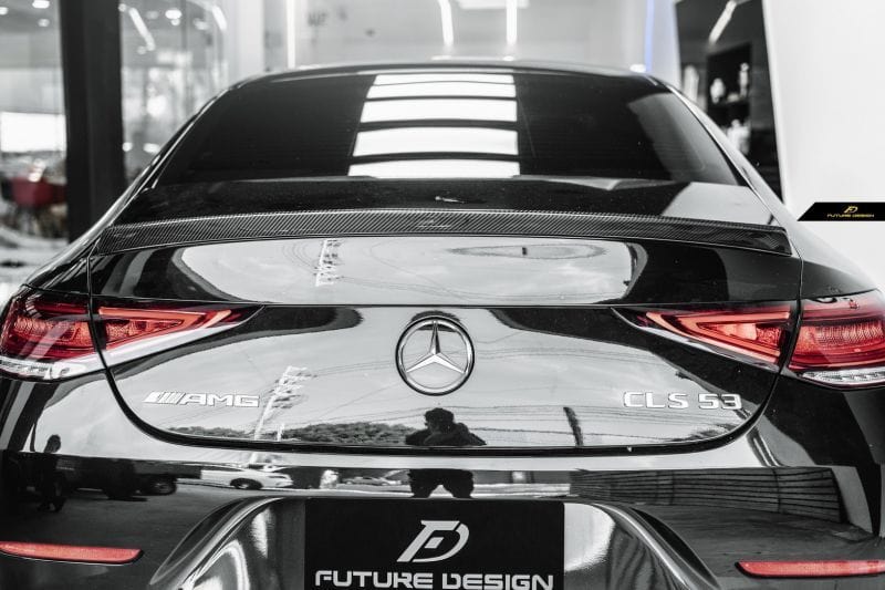Mercedes Benz CLS-Class/CLS53 (W257/C257) AMG Edition 1 Carbon Fibre Rear Spoiler - Future Design Rear Spoiler
