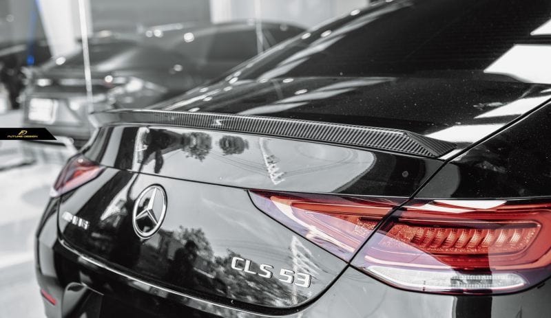 Mercedes Benz CLS-Class/CLS53 (W257/C257) AMG Edition 1 Carbon Fibre Rear Spoiler - Future Design Rear Spoiler