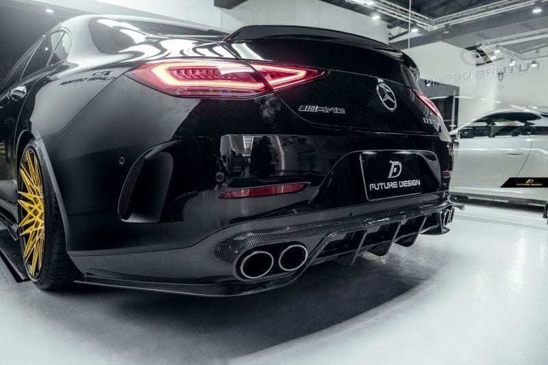 Mercedes Benz CLS-Class/CLS53 (W257/C257) Future Design Carbon Fibre Rear Diffuser - Future Design Rear Diffuser