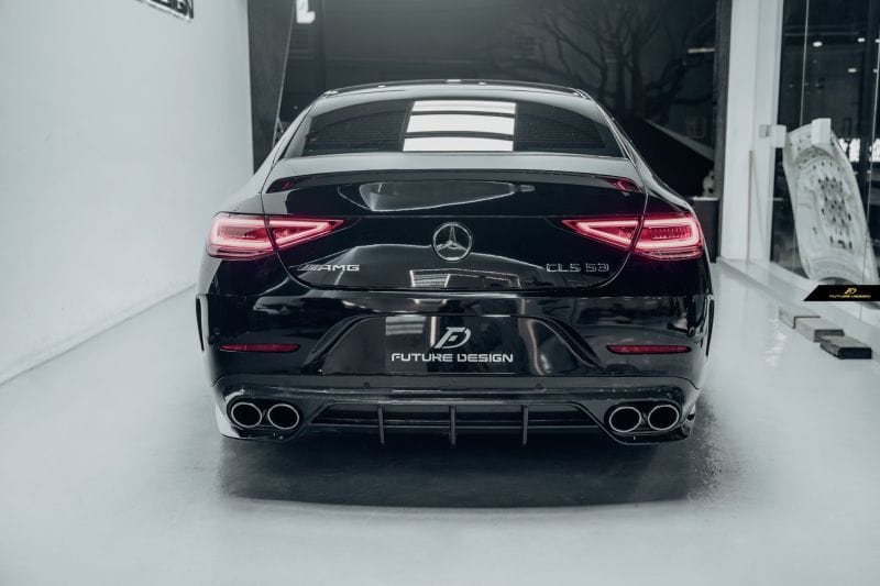 Mercedes Benz CLS-Class/CLS53 (W257/C257) Future Design Carbon Fibre Rear Diffuser - Future Design Rear Diffuser