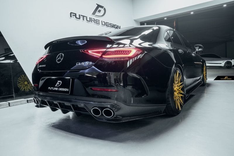 Mercedes Benz CLS-Class/CLS53 (W257/C257) Future Design Carbon Fibre Rear Diffuser - Future Design Rear Diffuser