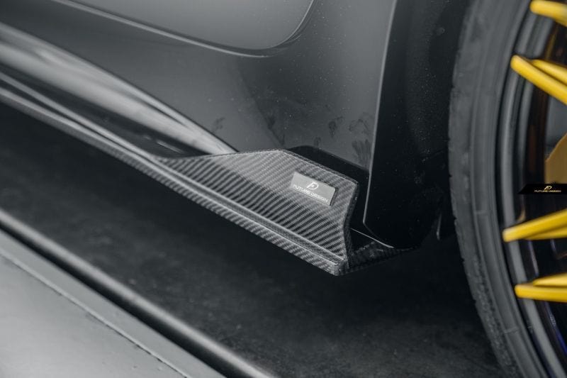 Mercedes Benz CLS-Class/CLS53 (W257/C257) Future Design GT-V Carbon Fibre Side Skirts - Future Design Side Skirts