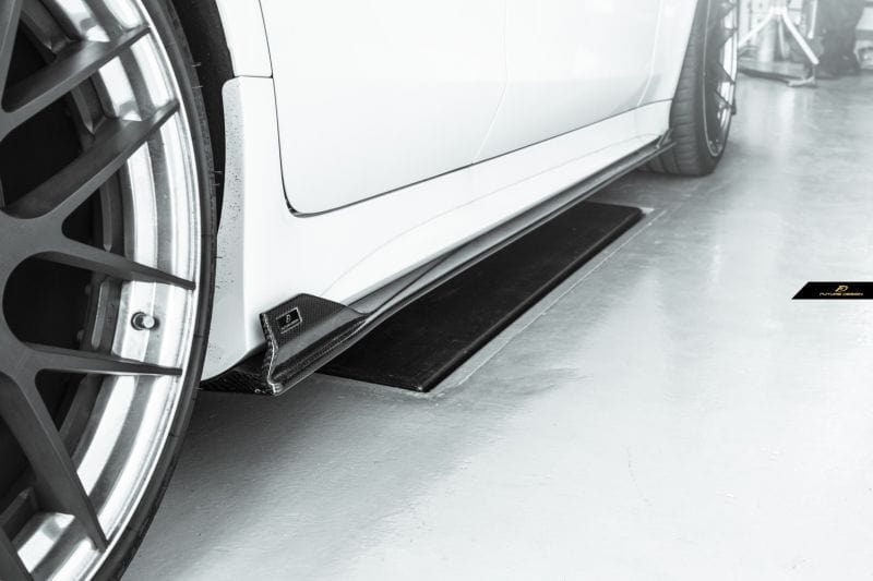 Mercedes Benz CLS-Class/CLS53 (W257/C257) Future Design GT-V Carbon Fibre Side Skirts - Future Design Side Skirts