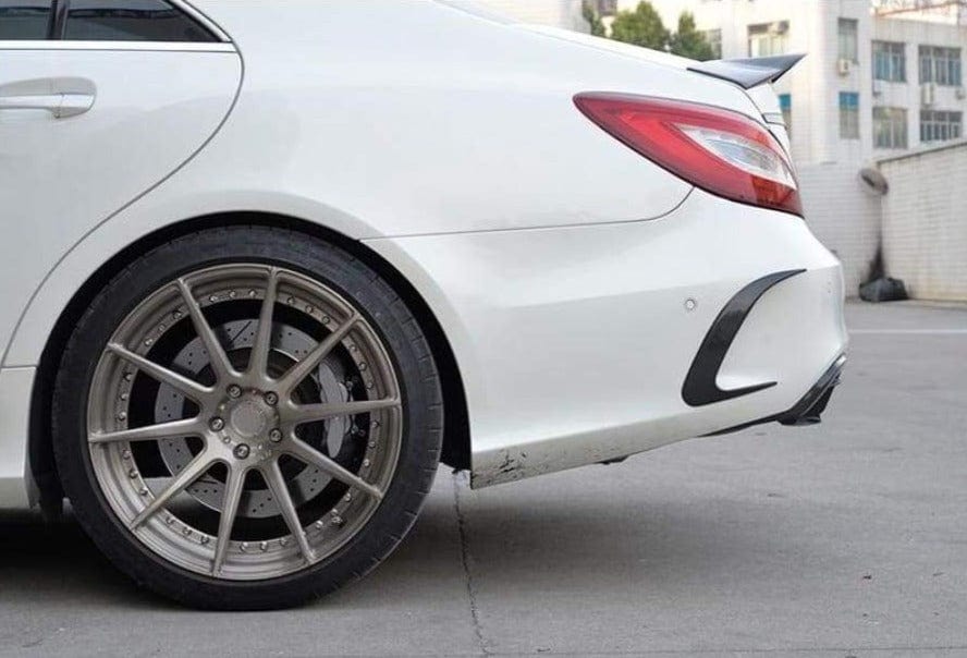 Mercedes Benz CLS-Class/CLS63 (W218) Rear Bumper Canard Trims - Twenty Two Tuning Rear Canards