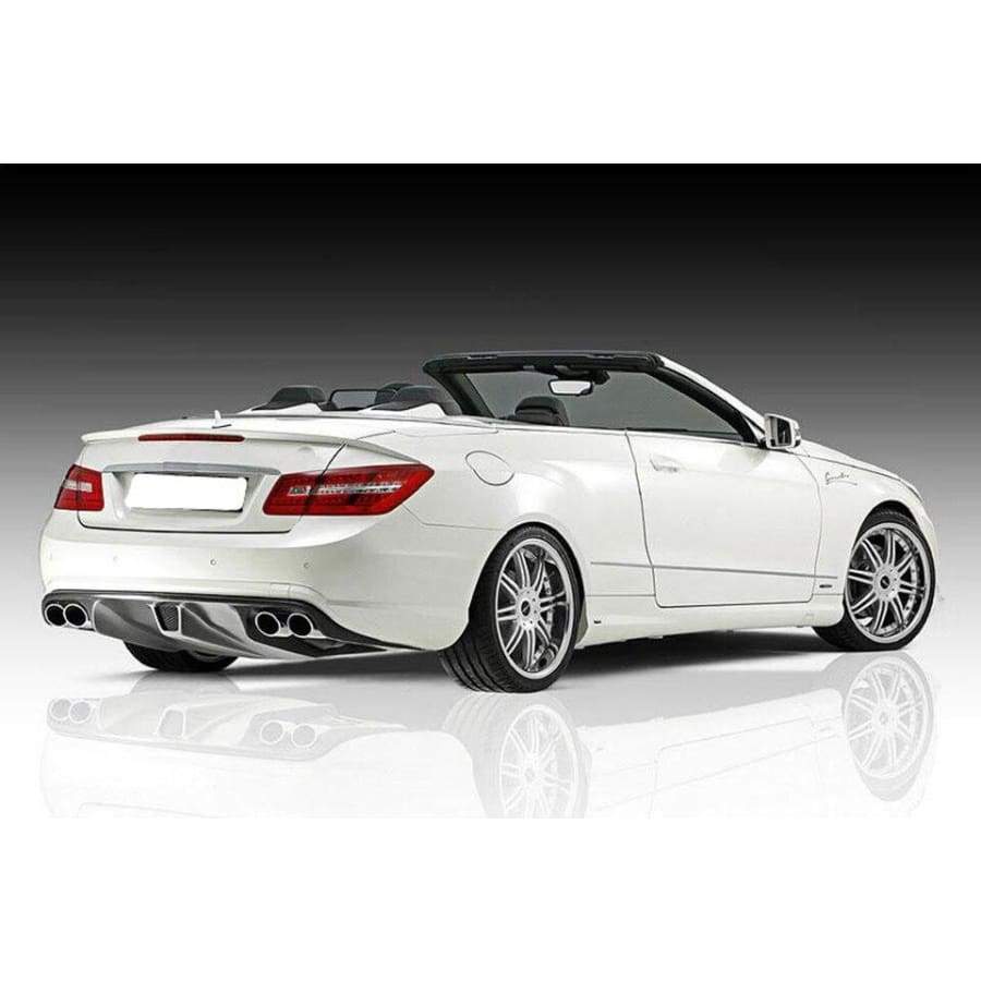 Mercedes Benz E-Class (C207/A207) BRABUS Style Carbon Fibre Rear Diffuser - Twenty Two Tuning Rear Diffuser