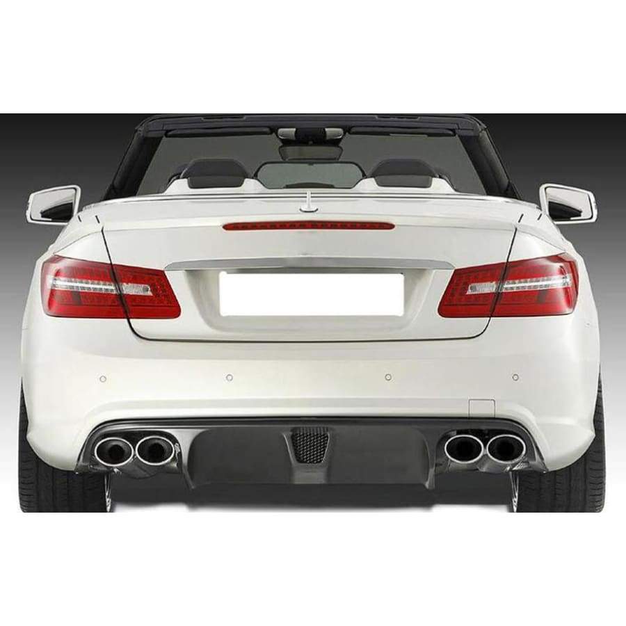 Mercedes Benz E-Class (C207/A207) BRABUS Style Carbon Fibre Rear Diffuser - Twenty Two Tuning Rear Diffuser