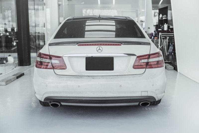 Mercedes Benz E-Class (C207) Prior Design Style Carbon Fibre Rear Spoiler - Twenty Two Tuning Rear Spoiler
