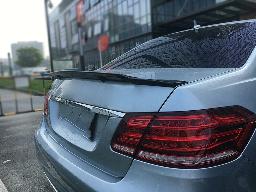 Mercedes Benz E-Class/E63 (W212) Renntech Style Carbon Fibre Rear Spoiler - Twenty Two Tuning Rear Spoiler