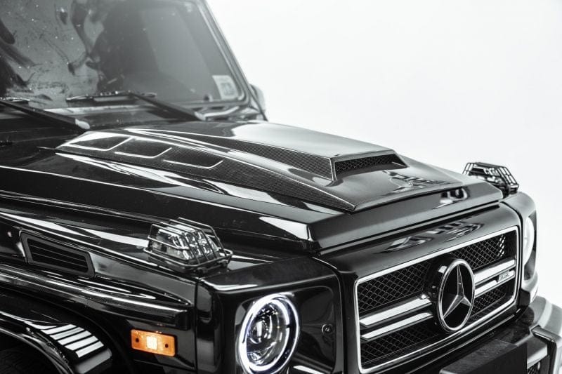 Mercedes Benz G-Class/G55/G63 (W463) BRABUS Style Carbon Fibre Hood/Bonnet Replacement - Twenty Two Tuning Hood/Bonnet Complete